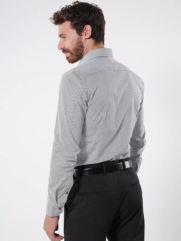 OLYMP NO.6 | Hemd  Super Slim | Blanco