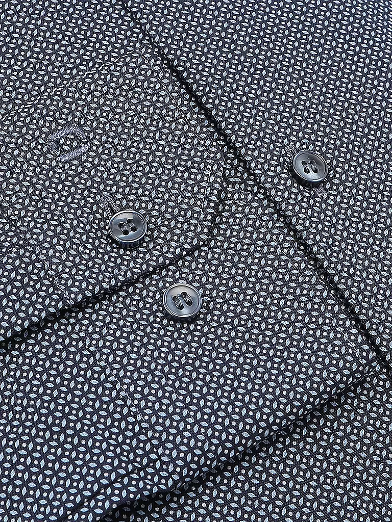 OLYMP NO.6 | Hemd  Super Slim | Azul oscuro