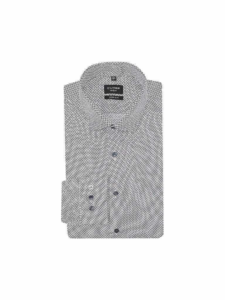 OLYMP NO.6 | Hemd Super Slim Fit  | Blanco