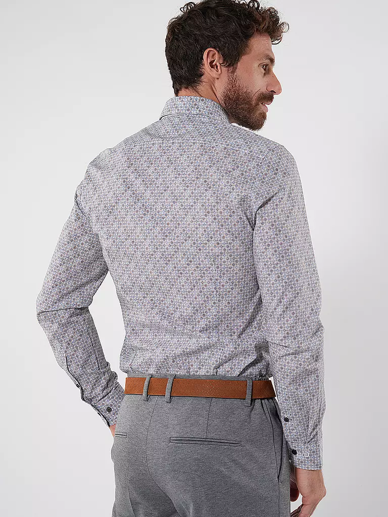 OLYMP NO.6 | Hemd Super Slim | Marrón