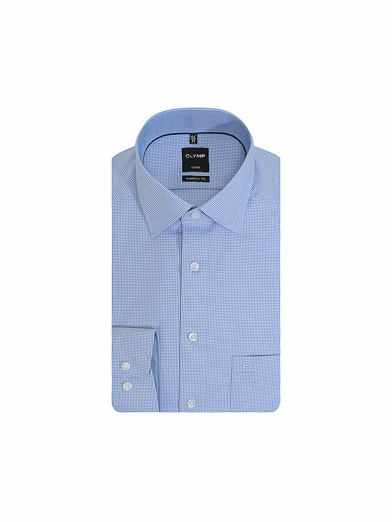 OLYMP Camisa Modern Fit azul