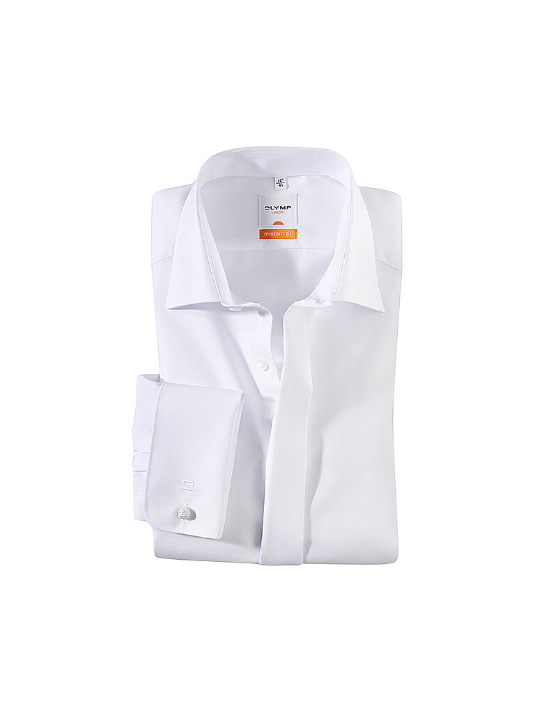 OLYMP Camisa Modern Fit blanco