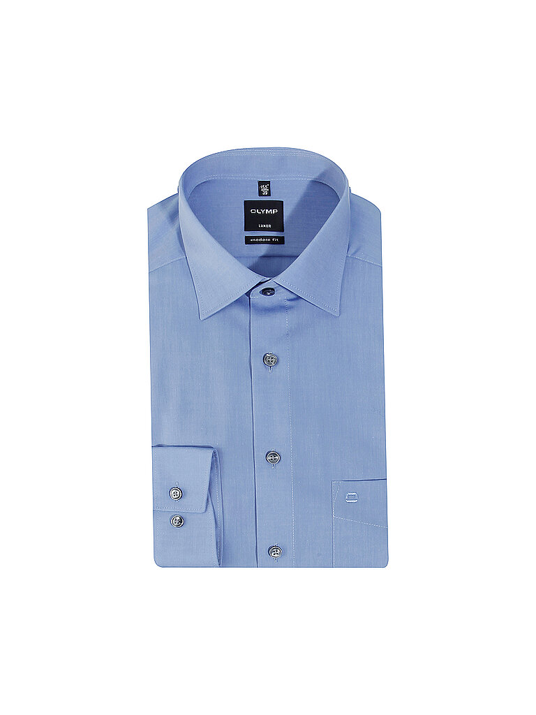 Olymp Camisa Modern Fit azul 47