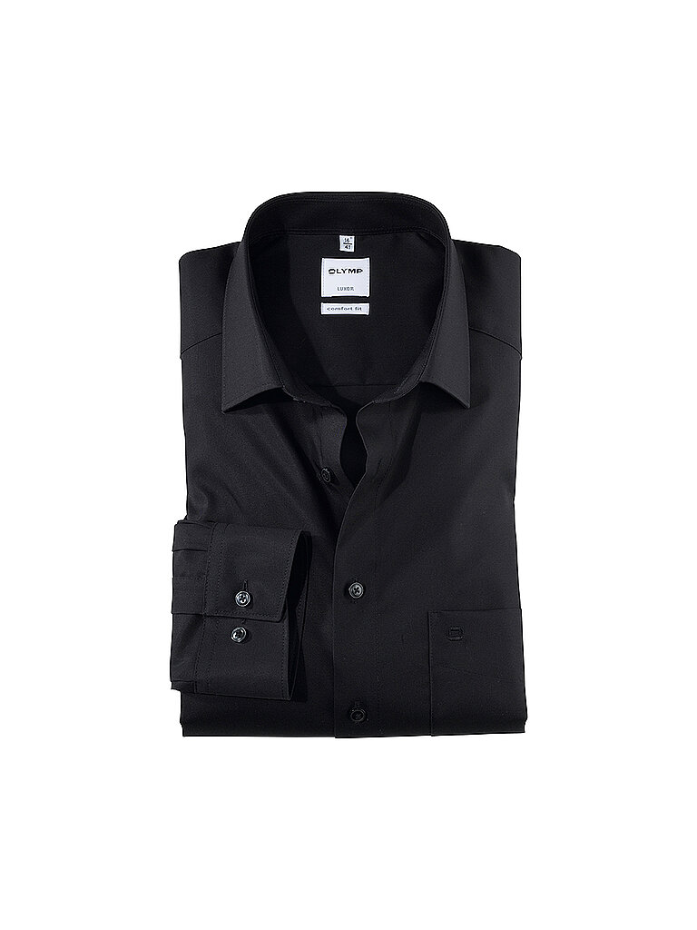 OLYMP Camisa corte moderno negro