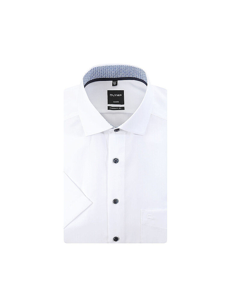 Olymp Camisa Modern Fit blanco