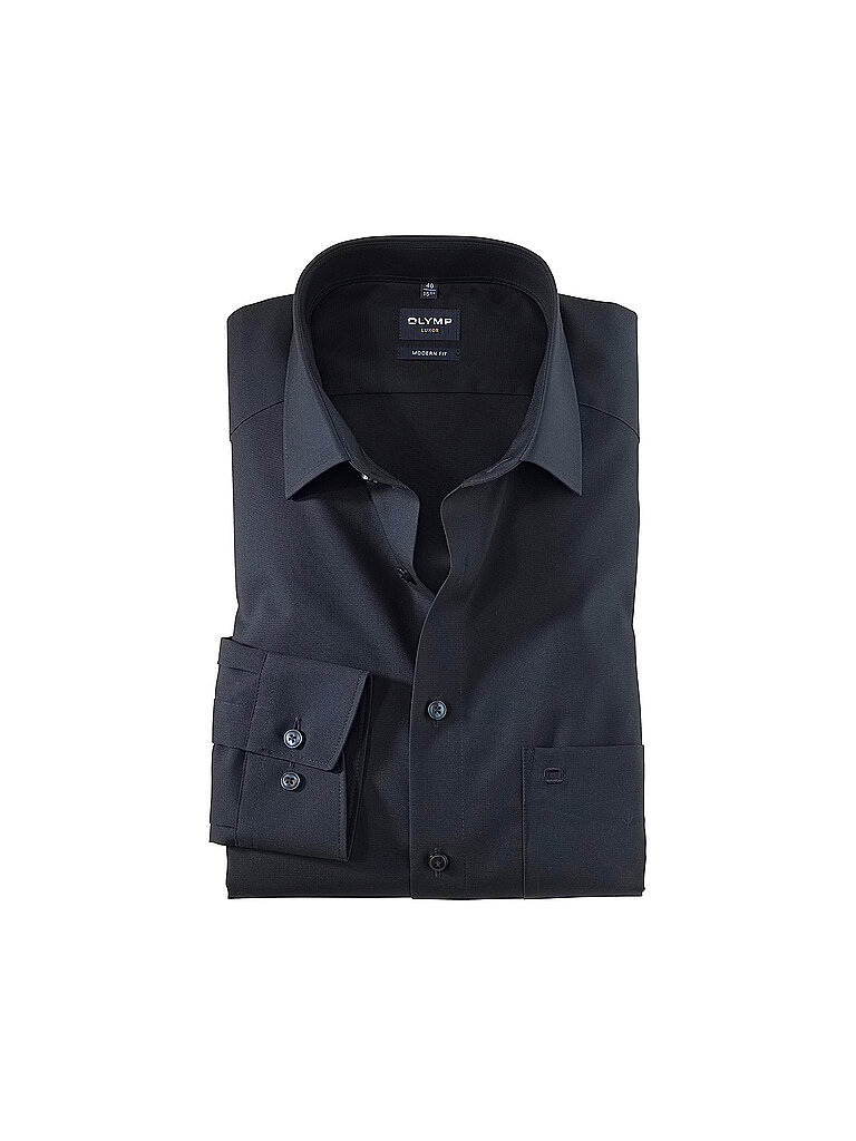 Camisa Modern Fit azul oscuro 42