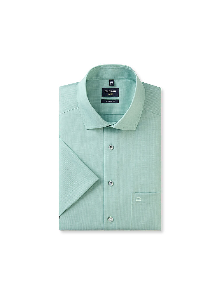 Olymp Camisa Modern Fit verde 39
