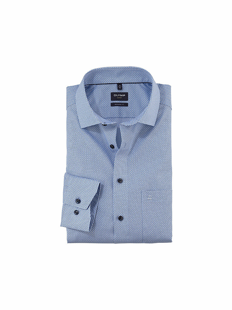 Camisa Modern Fit azul claro 45