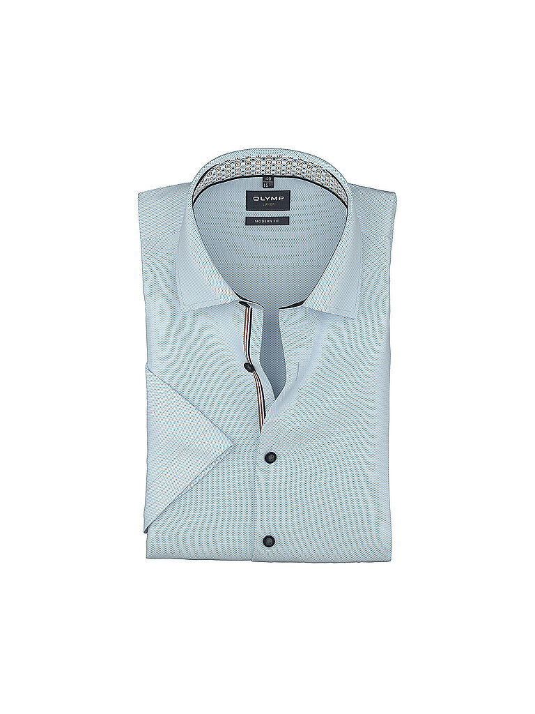 Camisa Modern Fit azul claro 38