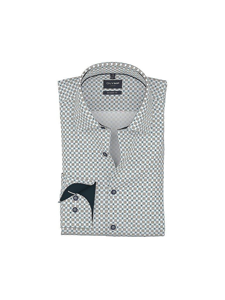 Olymp Camisa Modern Fit blanco 39