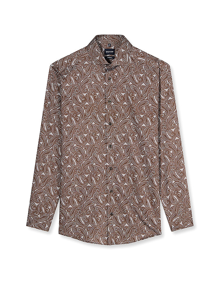 Olymp Camisa Regular Fit marrón