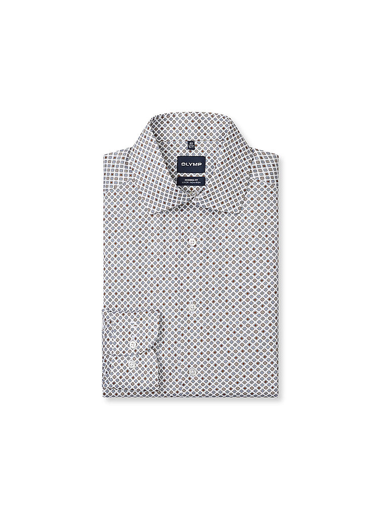 Olymp Camisa Modern Fit marrón claro