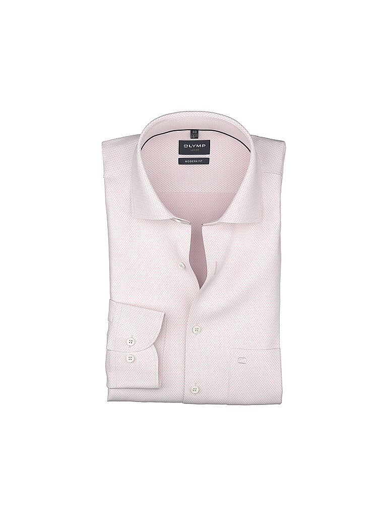 OLYMP Camisa corte Moderno rosa