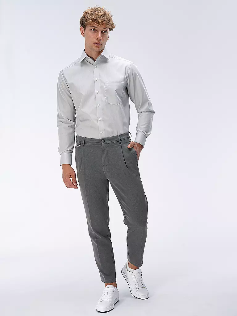 OLYMP | Camisa Comfort Fit | Gris