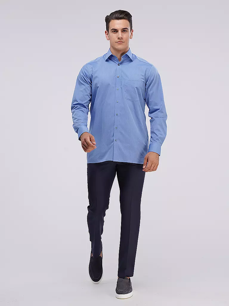OLYMP | Camisa Comfort Fit | Azul