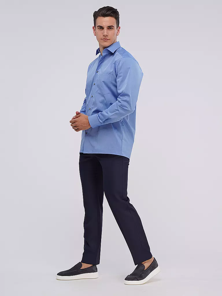 OLYMP | Camisa Comfort Fit | Azul