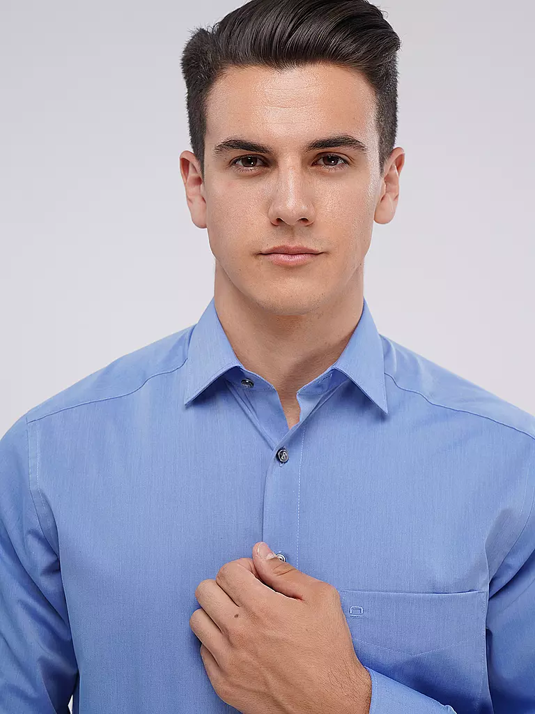 OLYMP | Camisa Comfort Fit | Azul