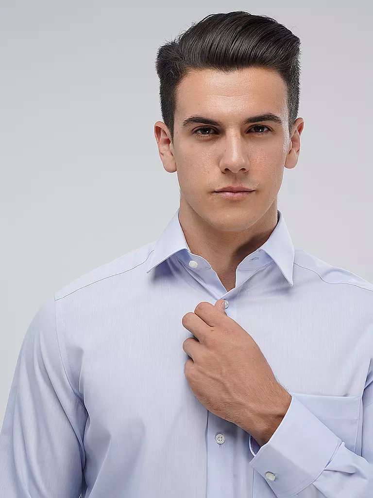 OLYMP | Camisa Comfort Fit | Azul