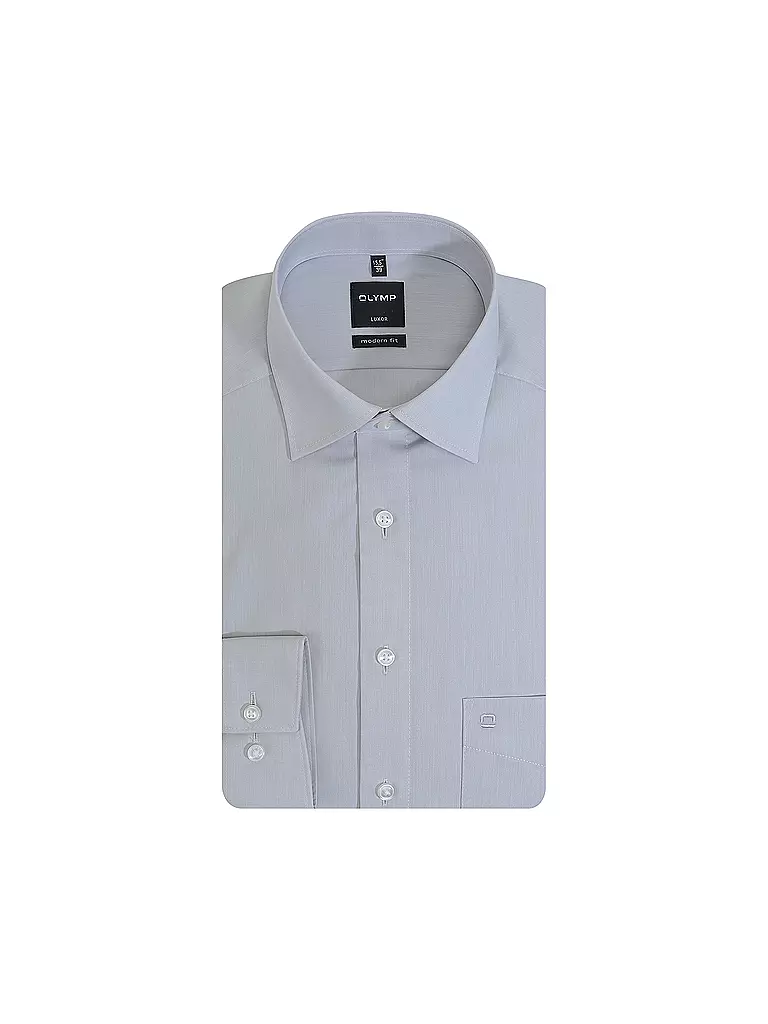 OLYMP | Camisa Modern Fit | Gris
