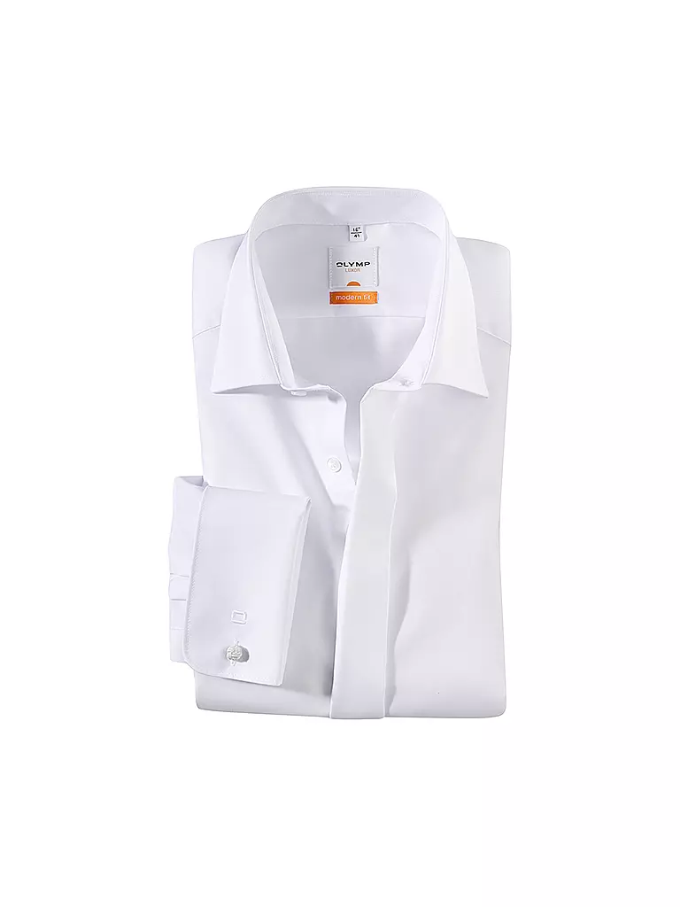 OLYMP | Camisa Modern Fit | Blanco