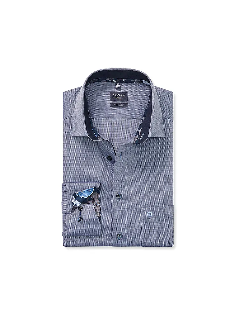 OLYMP | Camisa Modern Fit | Azul