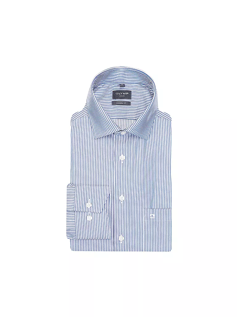 OLYMP | Camisa Modern Fit | Azul oscuro