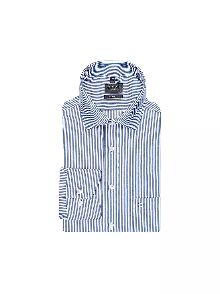OLYMP | Camisa Modern Fit | Azul