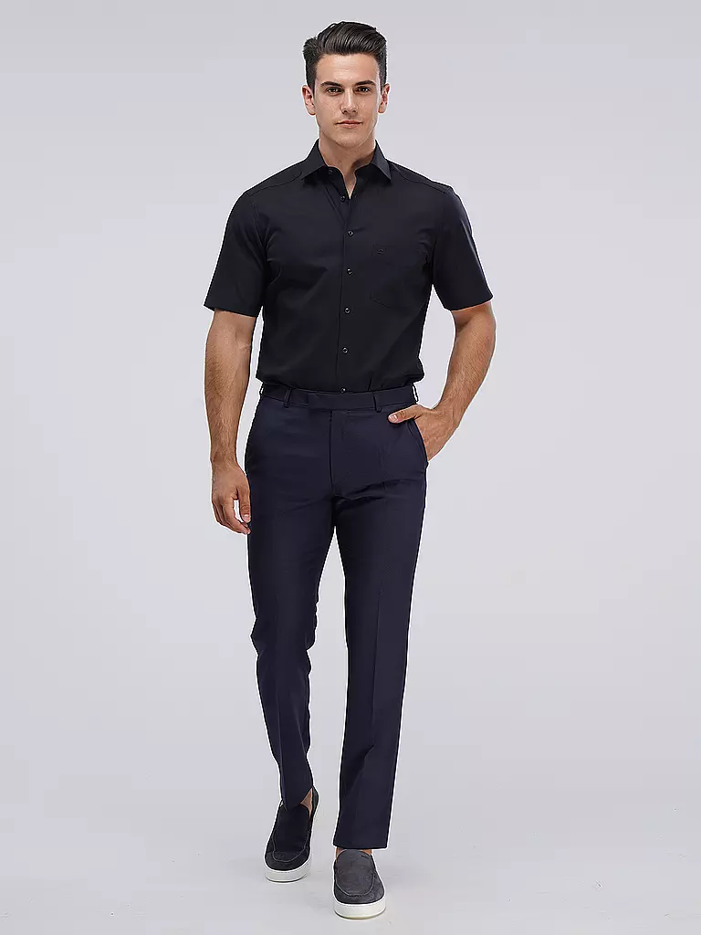 OLYMP | Camisa Modern Fit | Negro