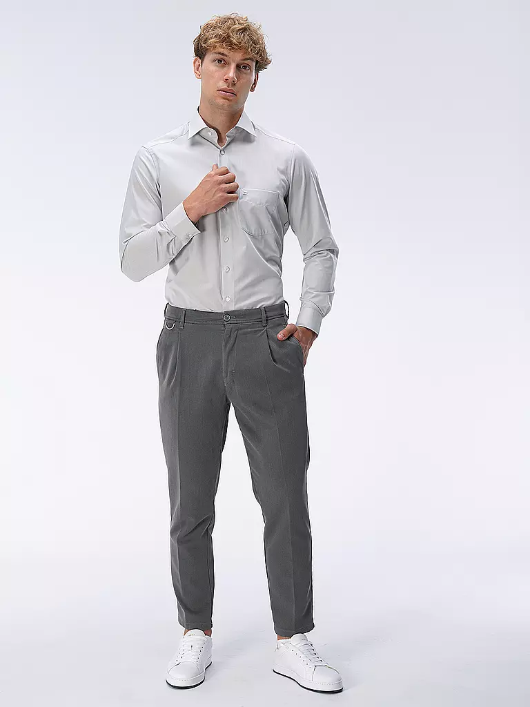 OLYMP | Camisa Modern Fit | Gris