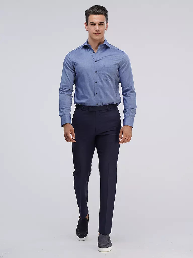 OLYMP | Camisa Modern Fit | Azul