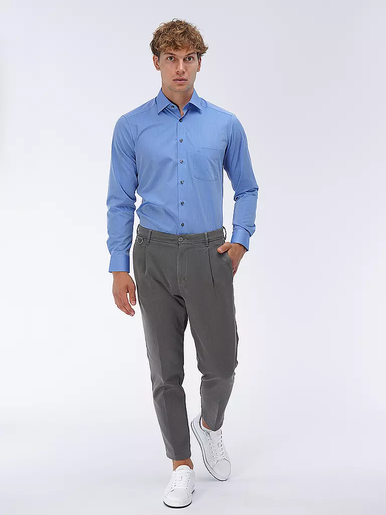 OLYMP | Camisa Modern Fit | Azul