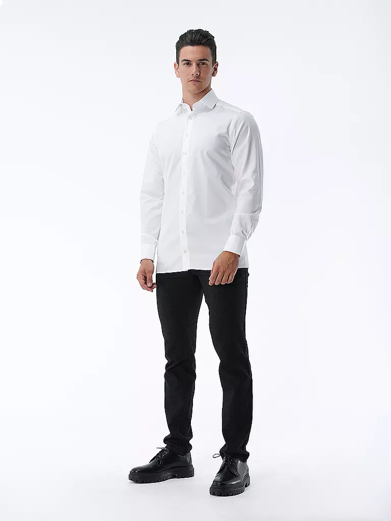 OLYMP | Camisa Modern Fit | Blanco