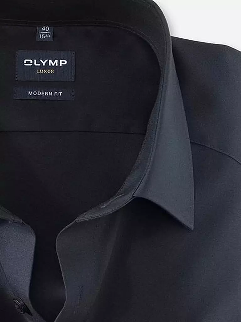 OLYMP | Camisa Modern Fit | Azul oscuro