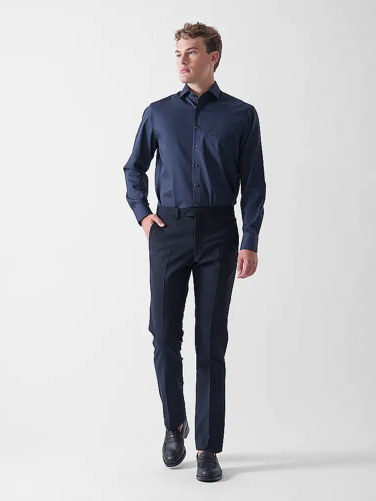 OLYMP | Camisa Modern Fit | Azul oscuro