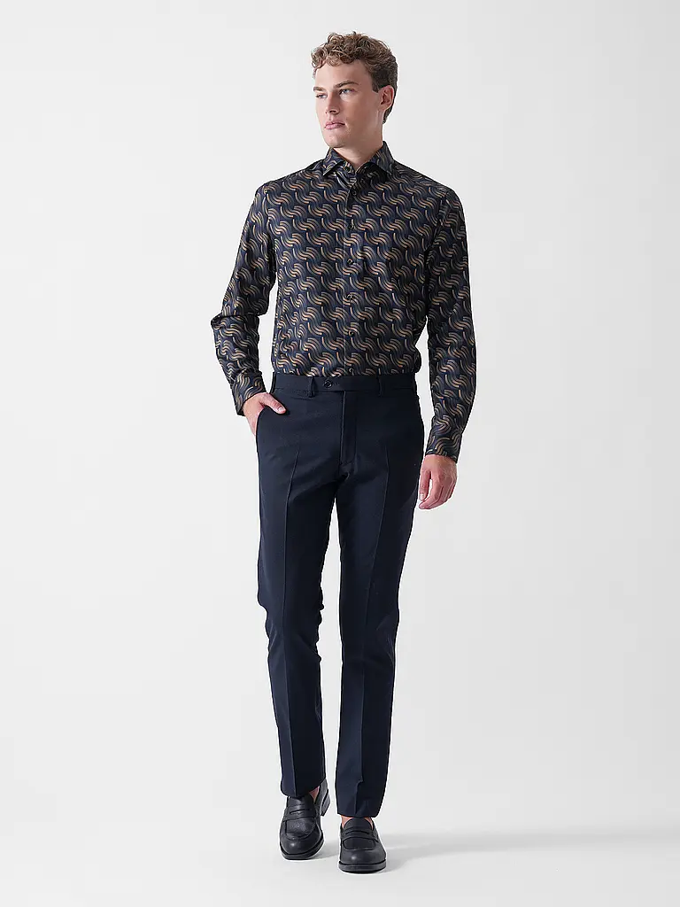 OLYMP | Camisa Modern Fit | Azul oscuro