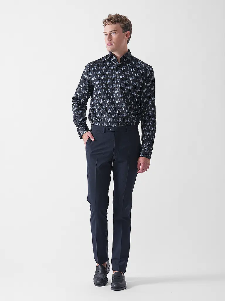 OLYMP | Camisa Modern Fit | Negro