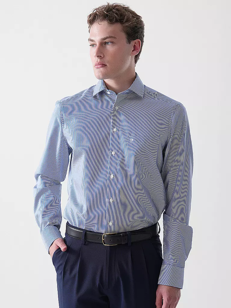 OLYMP | Camisa Modern Fit | Azul oscuro