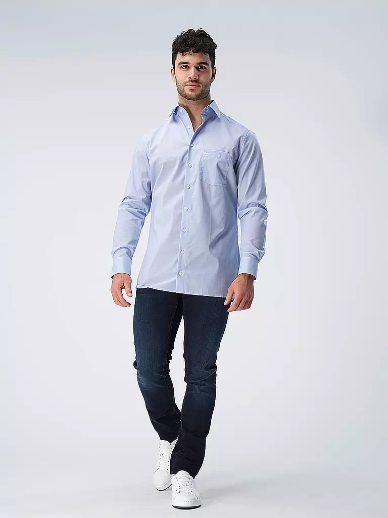 OLYMP | Camisa Modern Fit | Azul