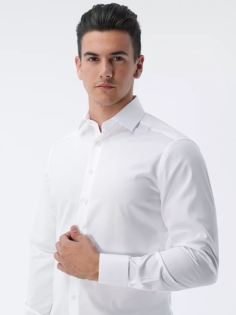 OLYMP | Camisa Modern Fit | Blanco