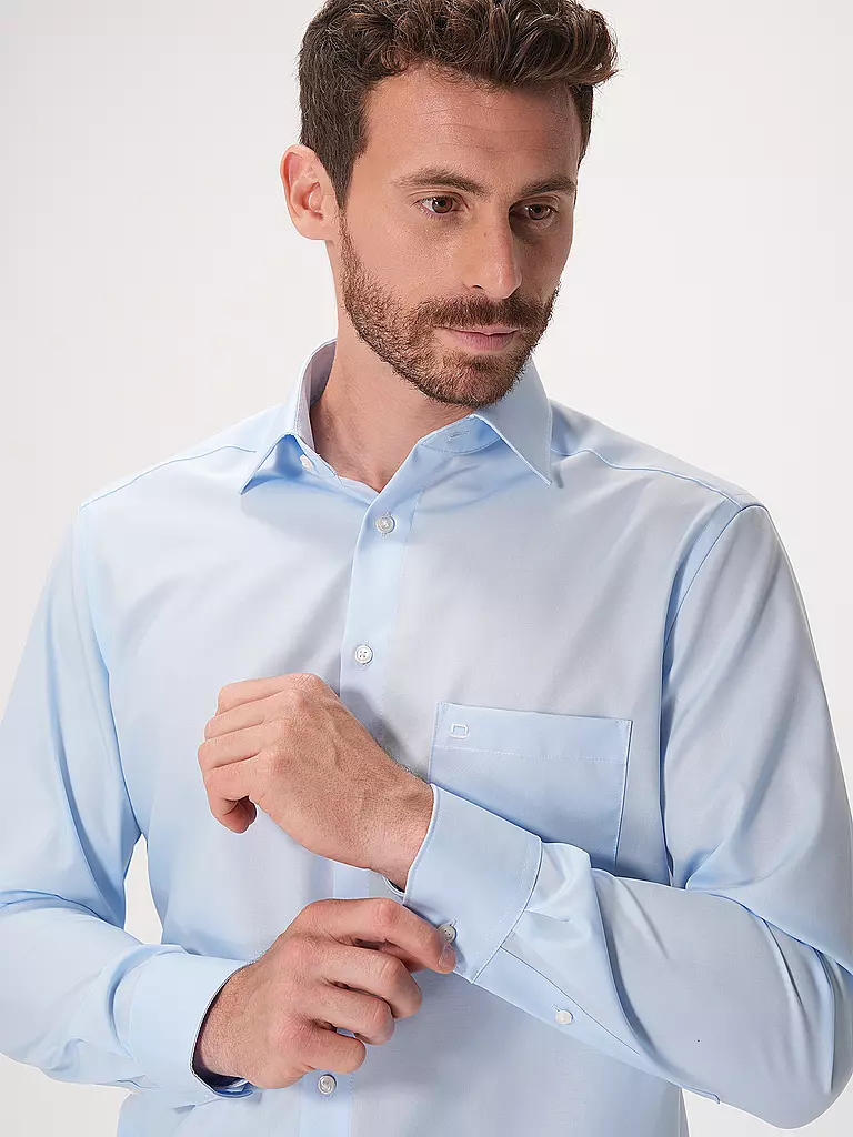 OLYMP | Camisa Modern Fit | Azul claro