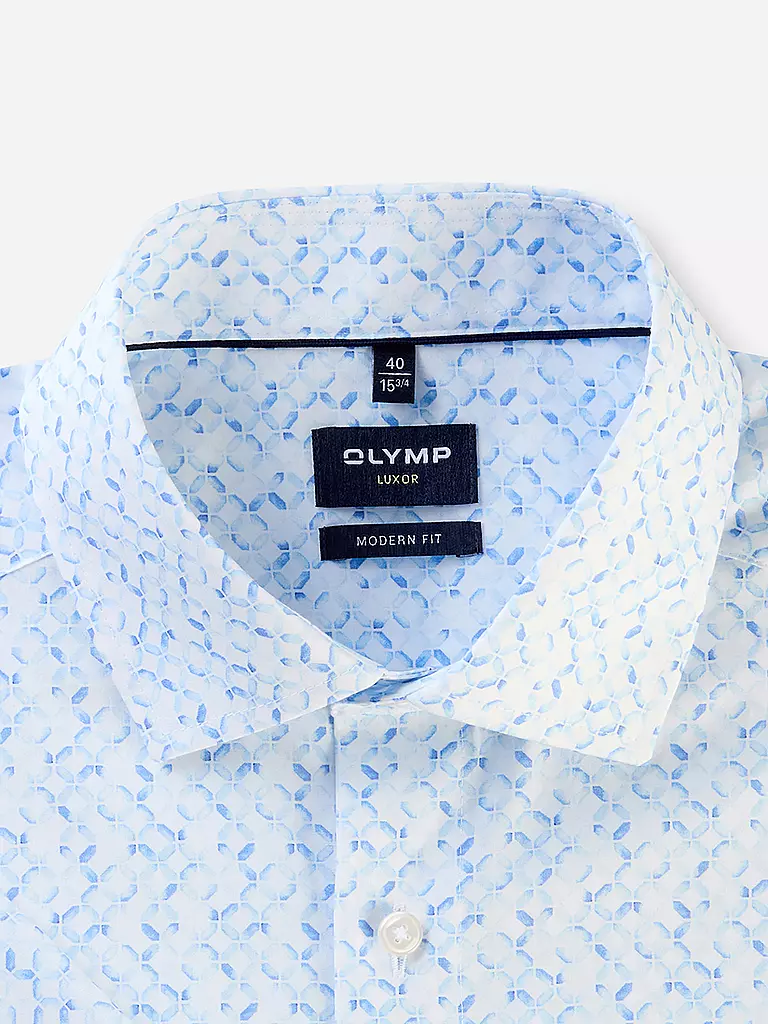 OLYMP | Camisa Modern Fit | Azul claro