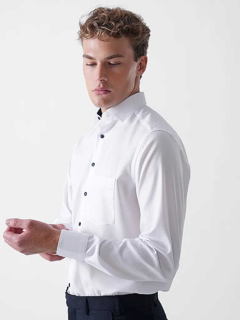 OLYMP | Camisa Modern Fit | Blanco
