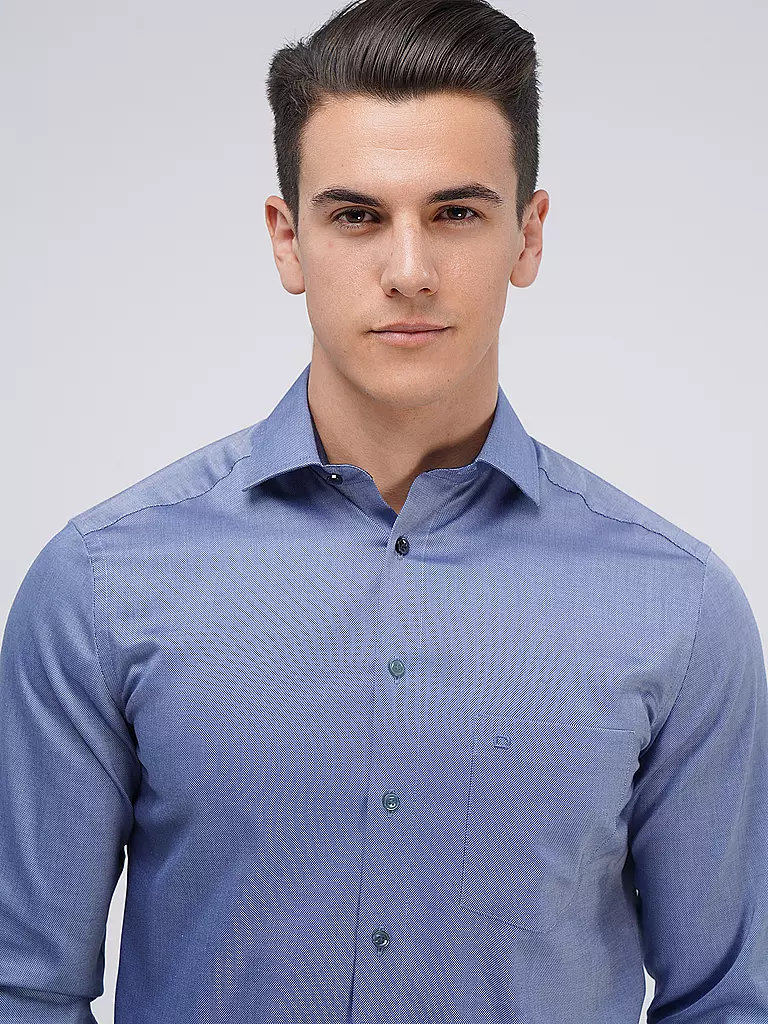 OLYMP | Camisa Modern Fit | Azul