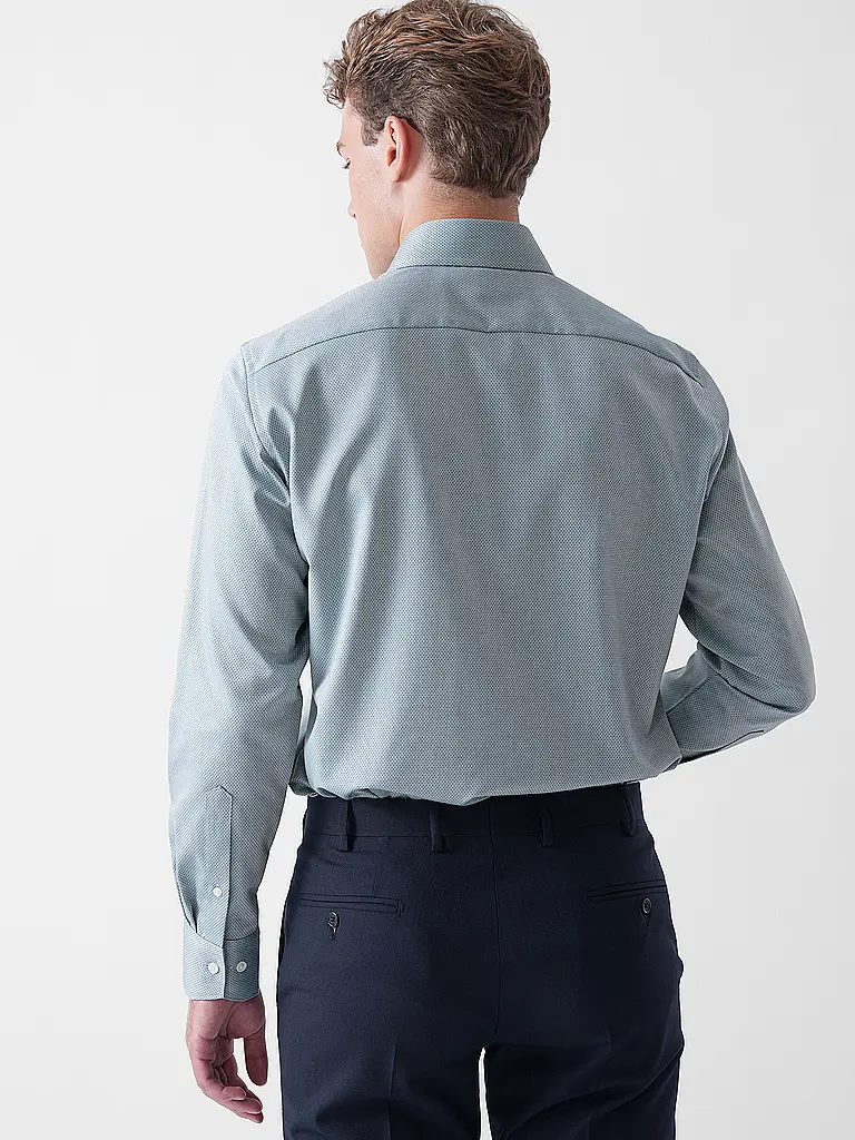 OLYMP | Camisa Modern Fit | Verde oscuro