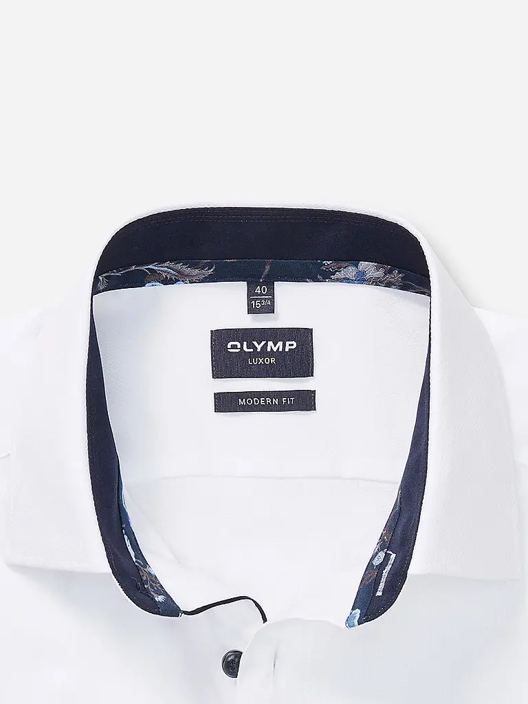 OLYMP | Camisa Modern Fit | Blanco