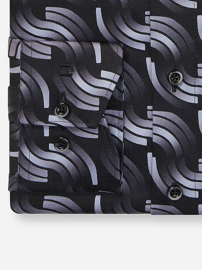 OLYMP | Camisa Modern Fit | Negro