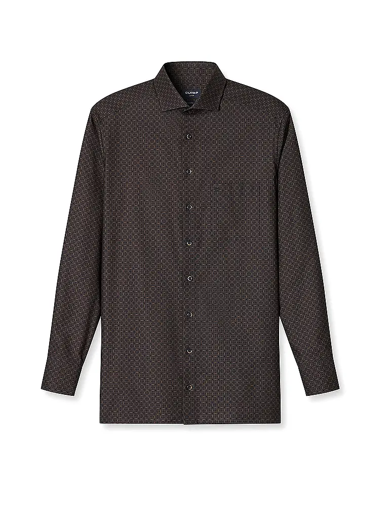 OLYMP | Camisa Regular Fit | Marrón claro