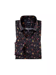 OLYMP | Hemd Modern Fit | Azul oscuro