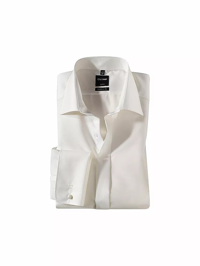 OLYMP | Hemd Modern Fit | Beige