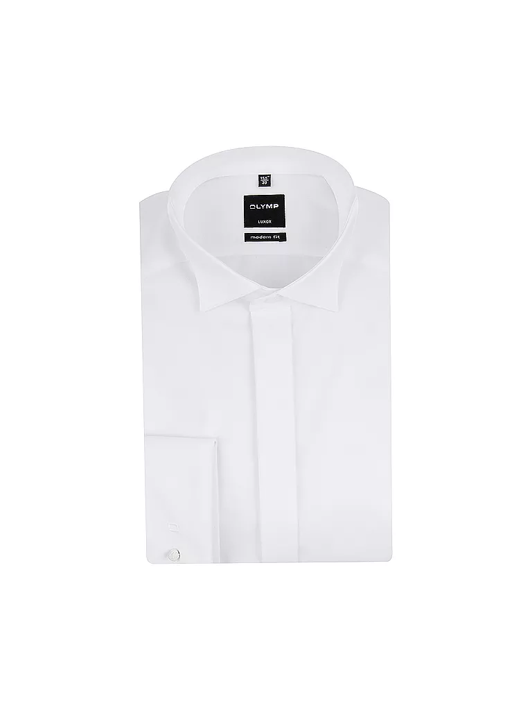 OLYMP | Hemd Modern Fit | Blanco